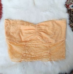 SOLD Free People Lace Strapless Bralette